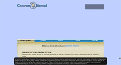 Desktop Screenshot of centrum-biomed.pl